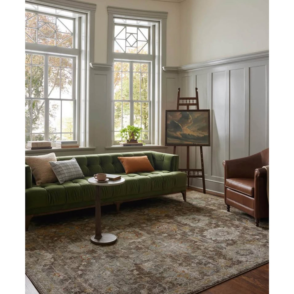New Magnolia Home x Loloi Mona 11’6” × 15’6” Area Rug – New Open Box - Delivery Available