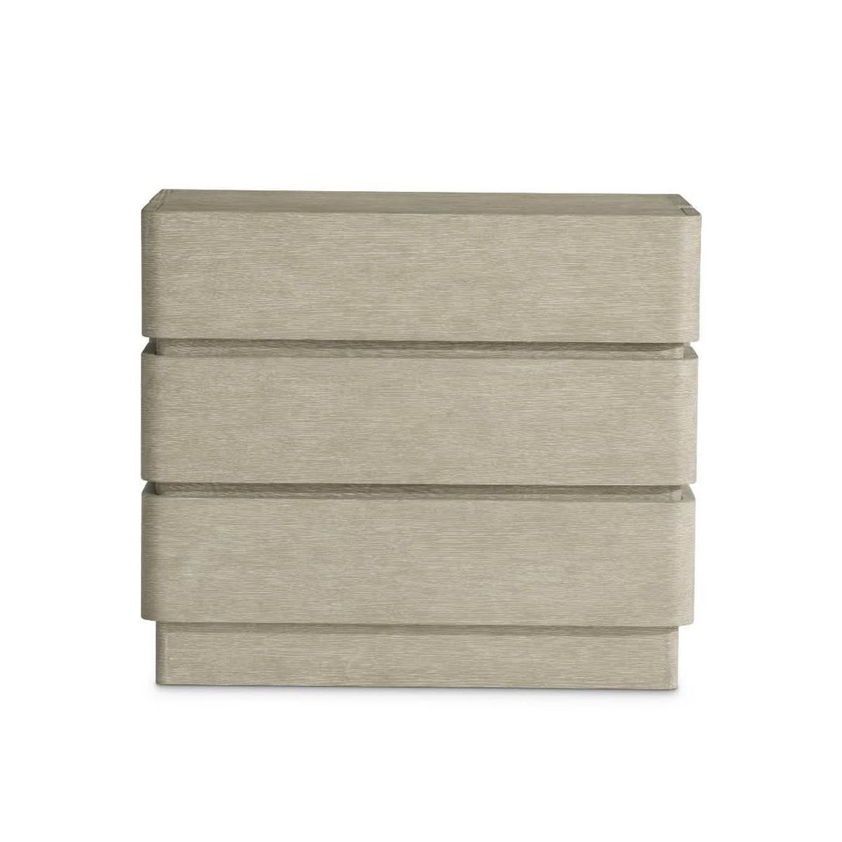 Bernhardt Arcadia Nightstand | Clay Oak Finish | Soft-Close Drawers + USB Charging | Retail $2,080