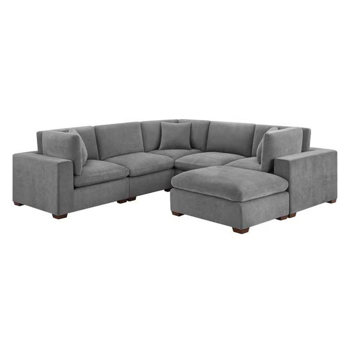 NEW Open Box Costco Thomasville 6-Piece Modular Sectional | Dark Gray | $1999 Delivery Available
