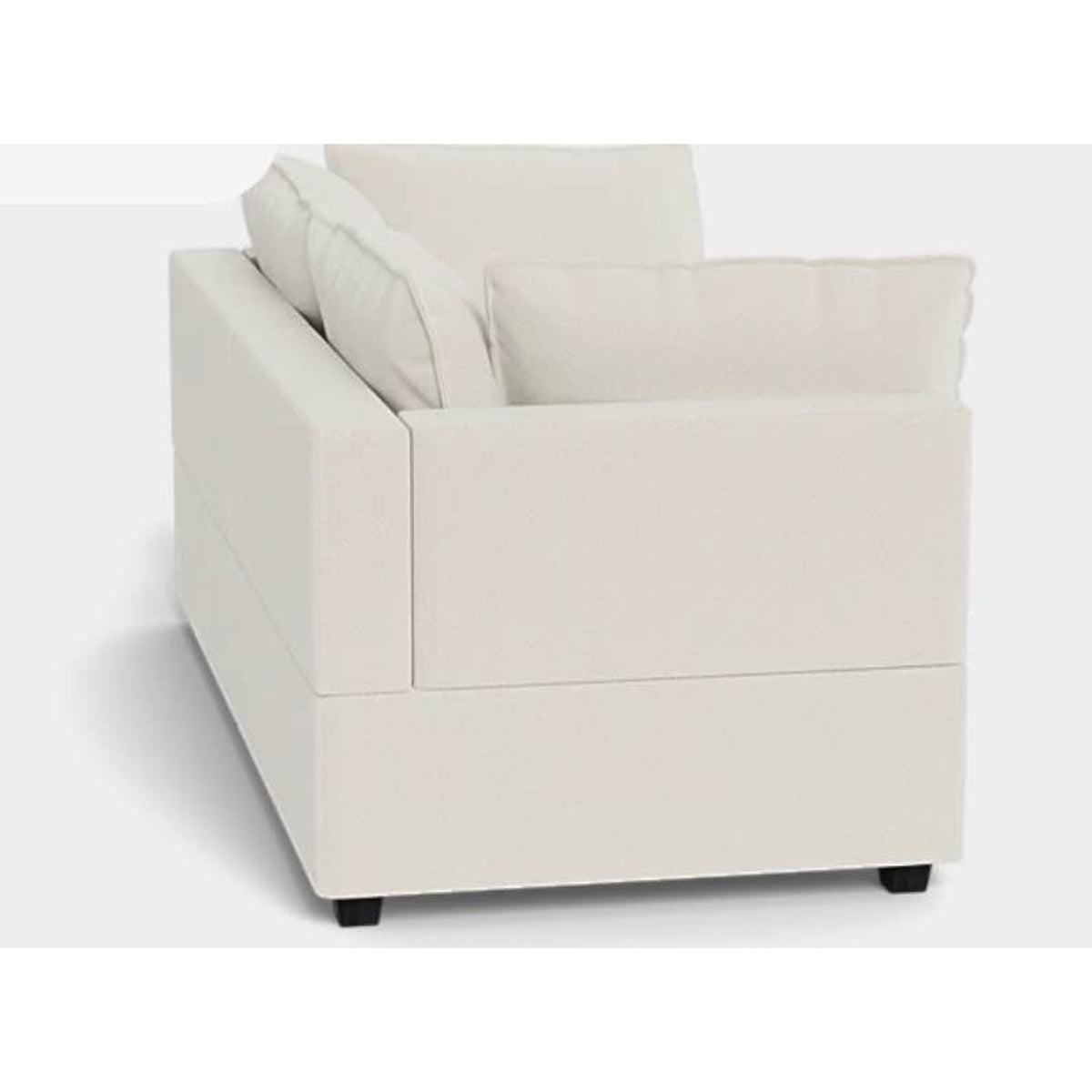 Albany Park Kova Pillow Cushion Sofa | Bone Performance Chenille | 86” - Delivery Available