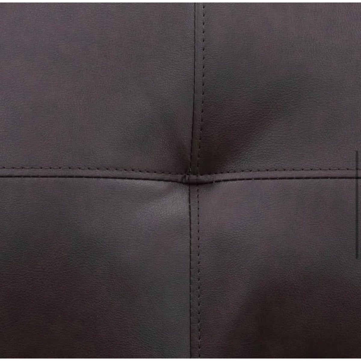 New L-Shaped Faux Leather Sectional with Ottoman – New Open Box $900 Retail - Delivery Available