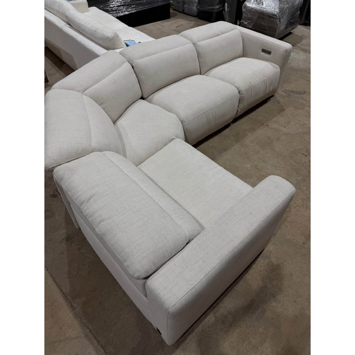 Modern 4-Piece Power Reclining Sectional | Reversible Layout | New Open Box - Delivery Available