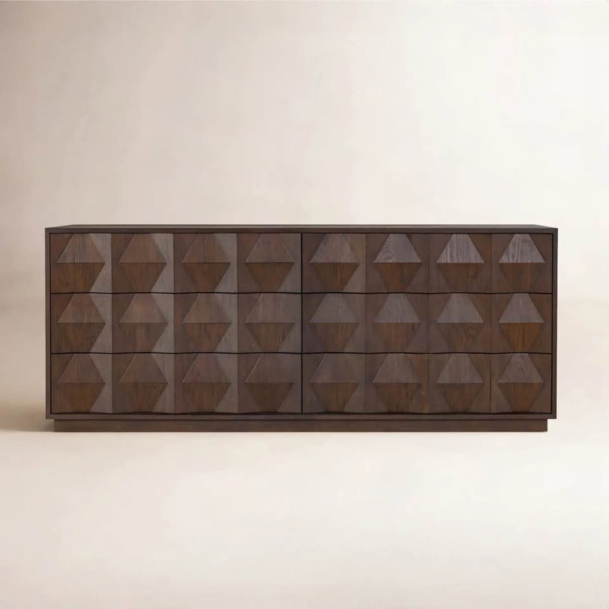 New AllModern Baylor 63” Walnut Double Dresser – $2,165 Retail – Delivery Available