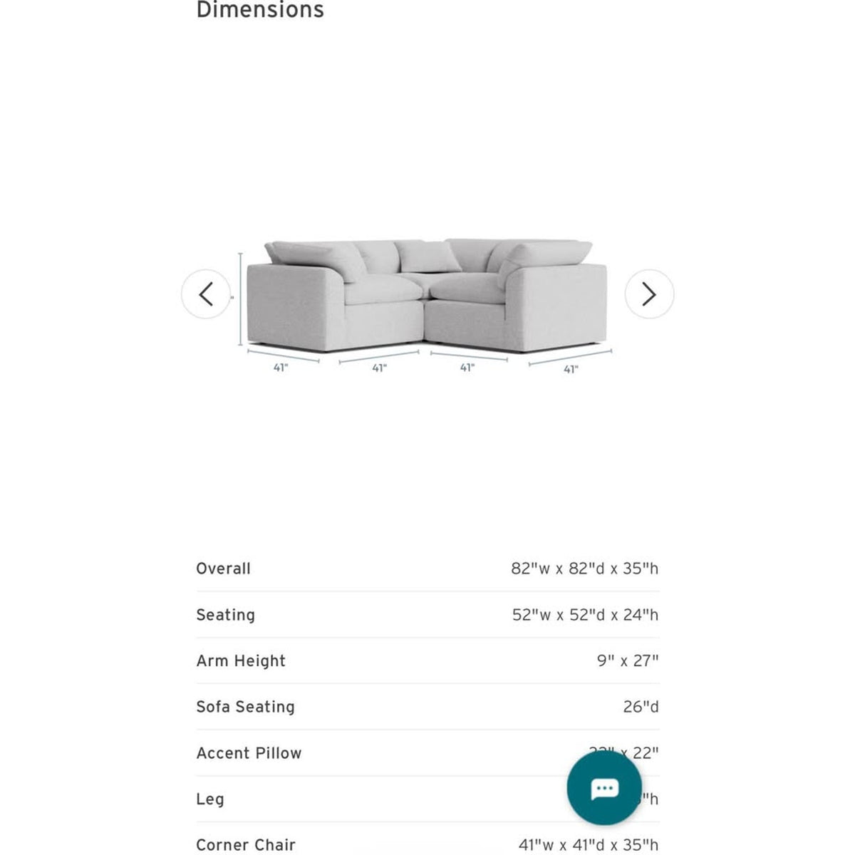 Brand New Joybird Bryant Modular Corner Sectional (3 piece) - Gray - $4922 Retail Delivery Available