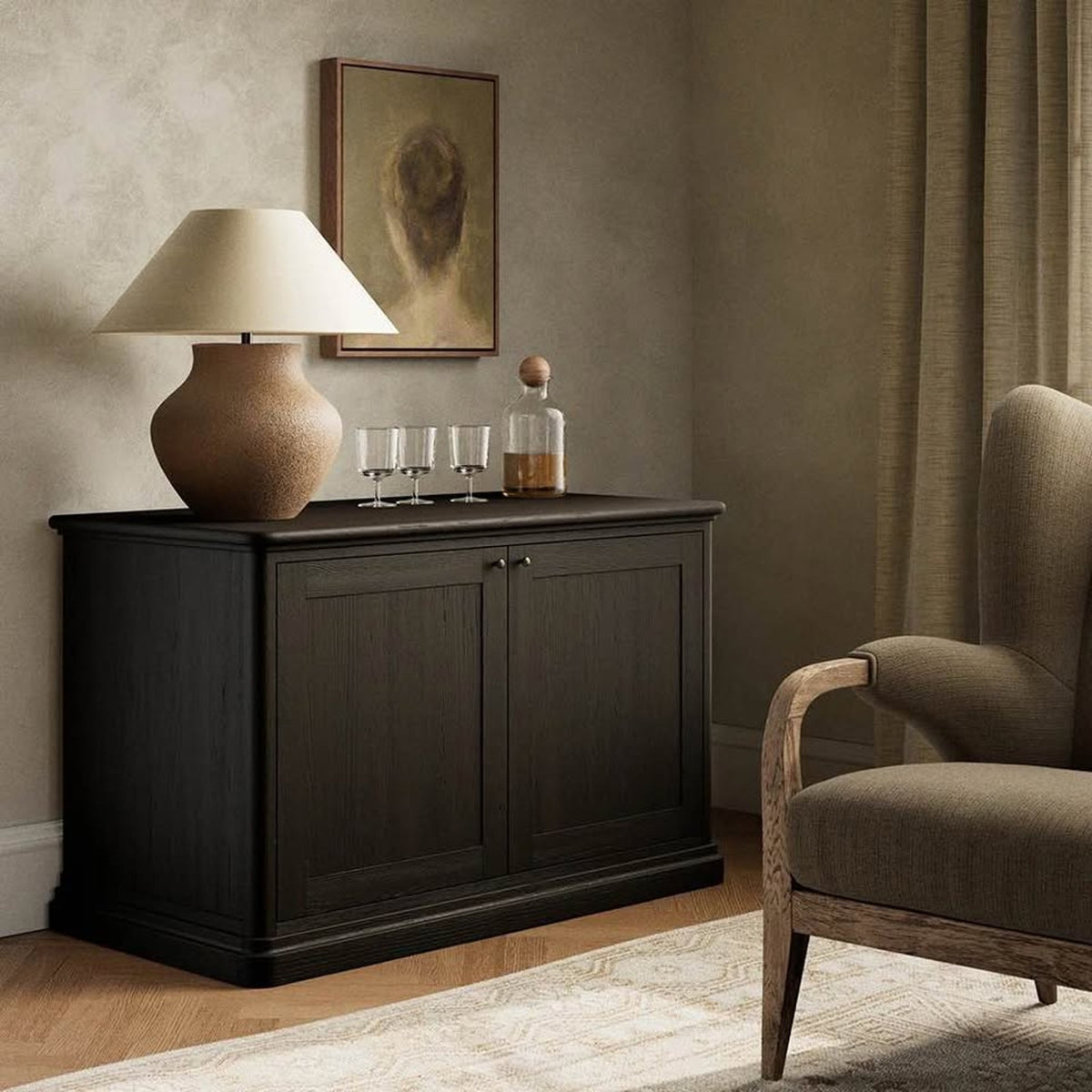 New Four Hands x Amber Lewis Accent Cabinet – $1,699 Retail – Open Box – Delivery Available