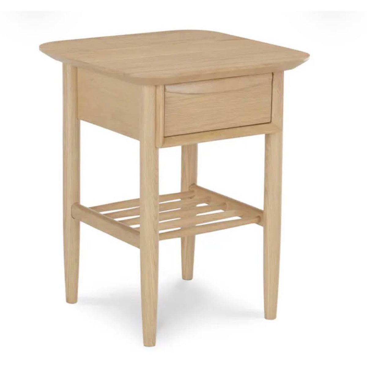 Article | Storage Side Table / Nightstand | Lenia - White Oak | Delivery Available