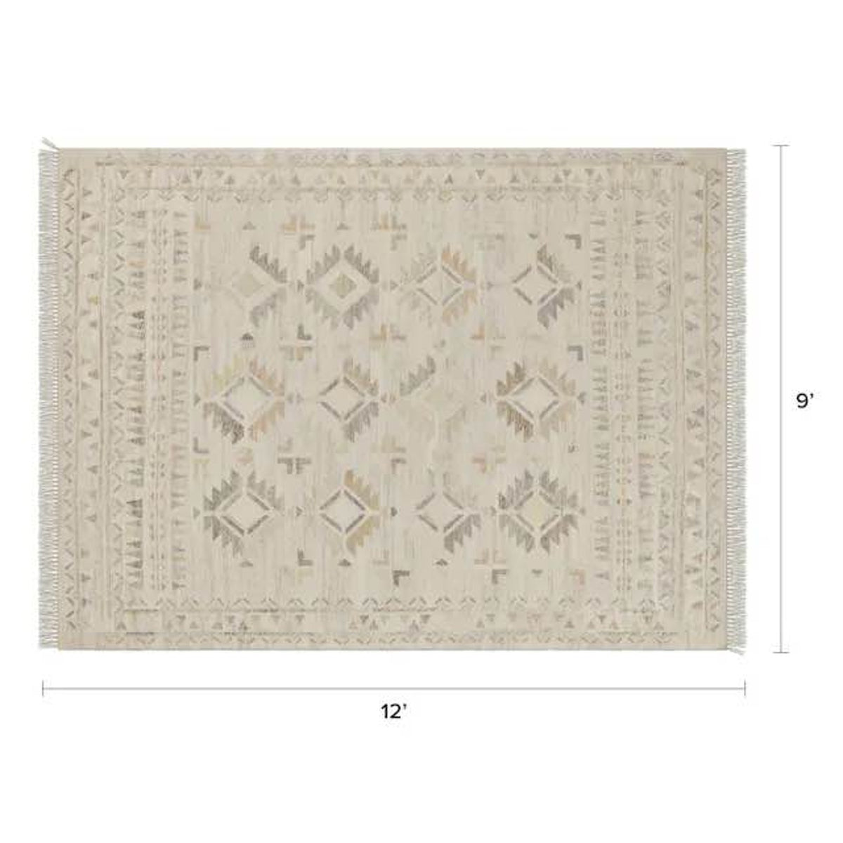 New Article Tida Silver Etch 9’ x 12’ Rug  – $949 Retail – Open Box – Delivery Available
