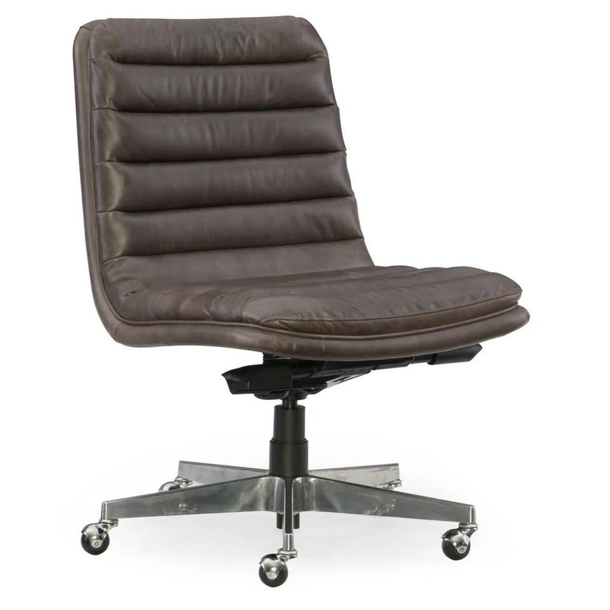 Hooker Furniture Wyatt Top-Grain Leather Executive Office Chair – Retail $1,199 – Delivery Available