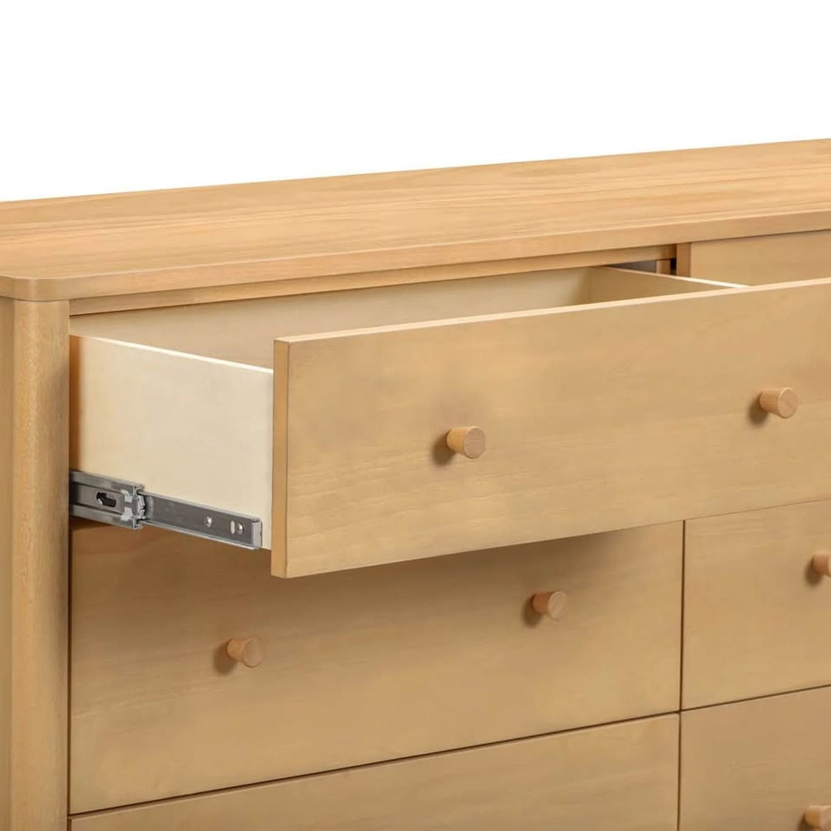 Million Dollar Baby Babyletto Swell 56” 6-Drawer Wide Dresser – Honey – New Open Box - Delivery