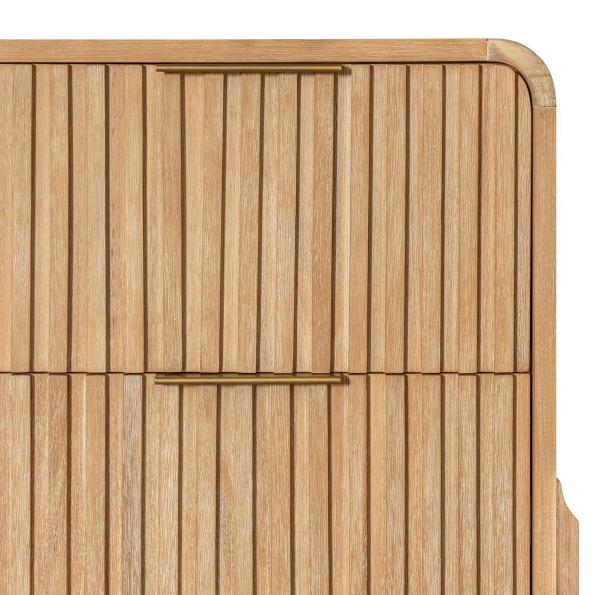 New Modrest Mikala 4-Drawer Natural Oak Chest – Retail $965 – Delivery Available