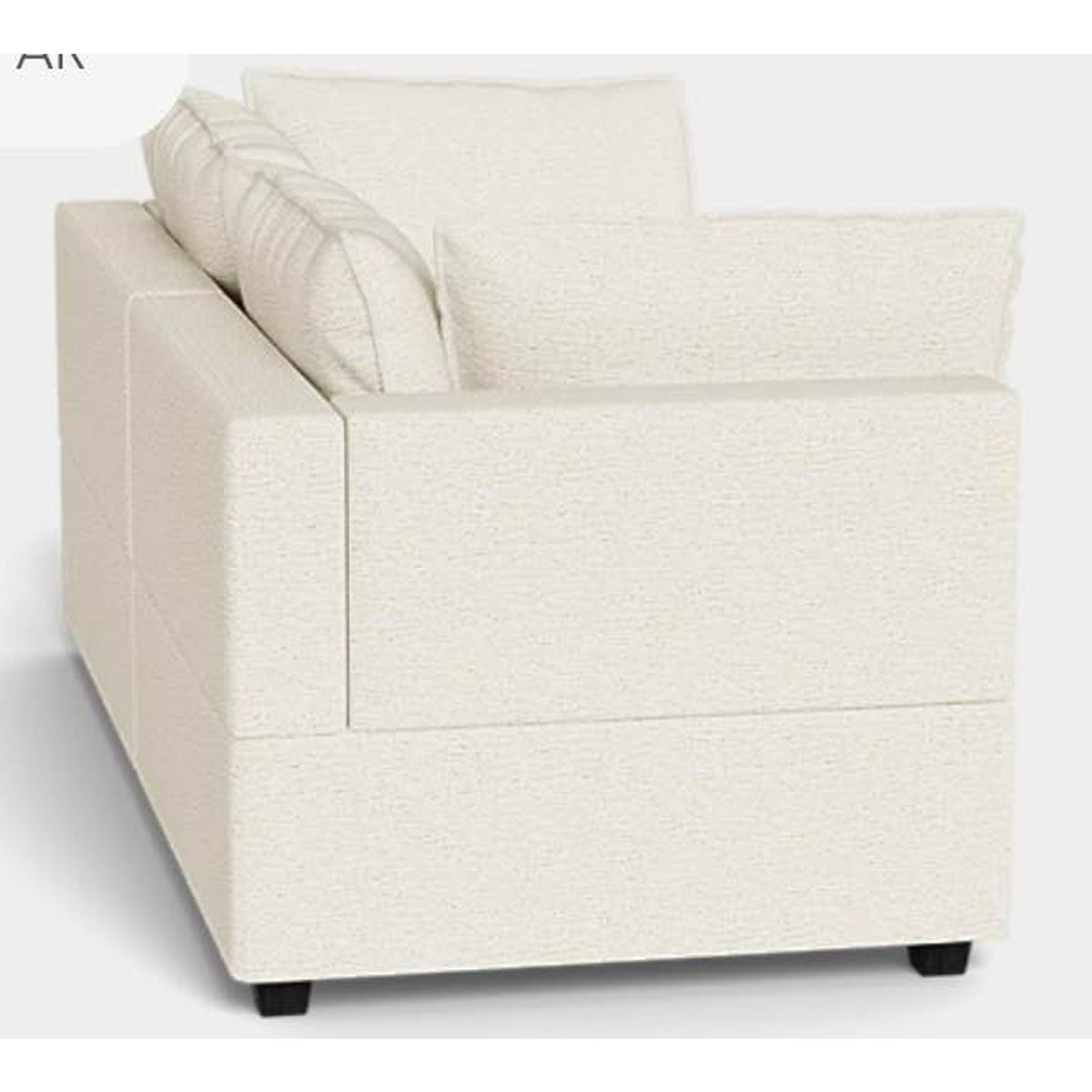 Albany Park Kova Pillow Cushion Sofa | Sand Performance Basketweave | 86” - Delivery Available