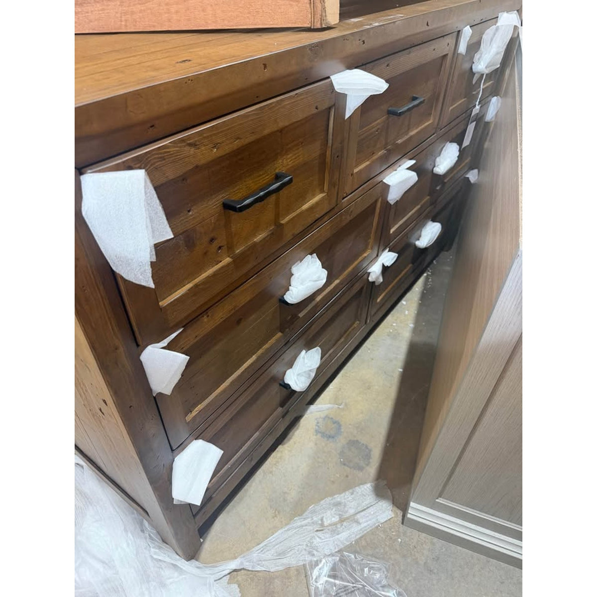 Three Posts Craigsville 63” Solid Wood 7-Drawer Dresser – $1,559 Retail open box Delivery Available