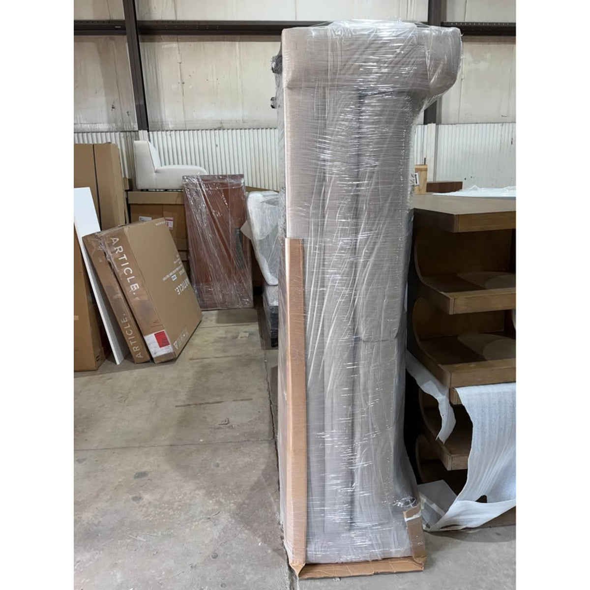 New Article Sofa 84” Riley in Napa Quartz - $1700 Retail “open box” Delivery Available