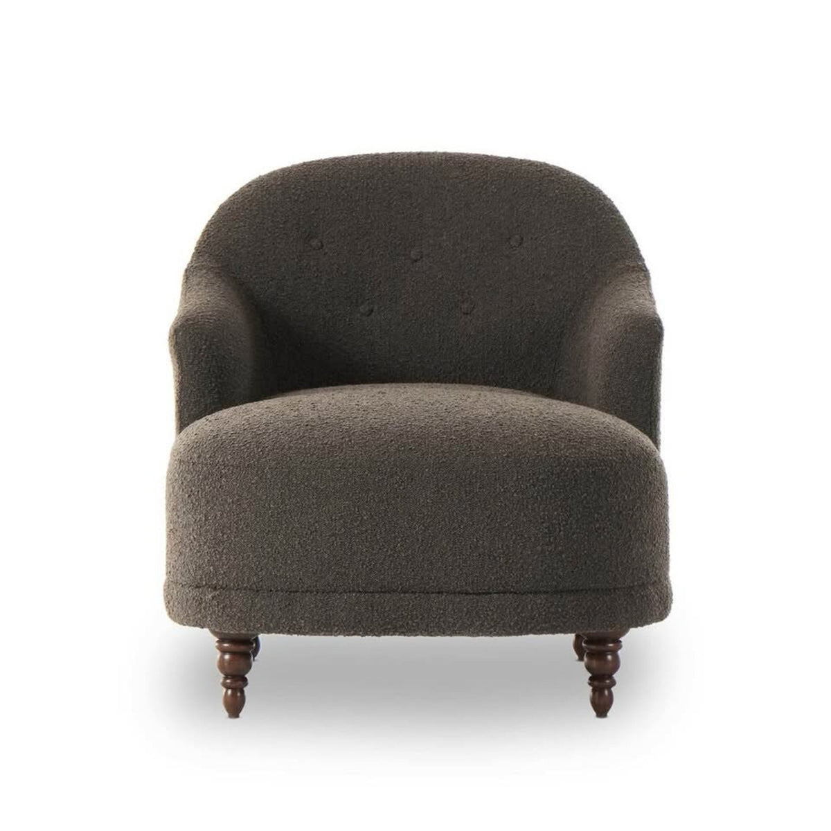 New Four Hands Chaise Lounge – $1,999 Retail – Grey Boucle - Open Box – Delivery Available