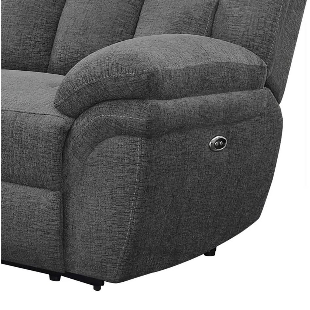 New 98” Electric Reclining Sofa – Light Gray – Retail $3,523 - Open Box - Delivery Available