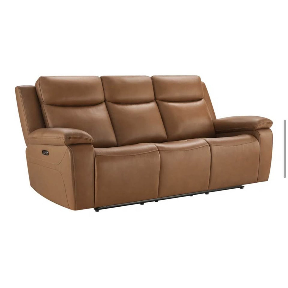 New 88” Genuine Leather Power Reclining Sofa – $1,360 Retail – Open Box – Delivery Available