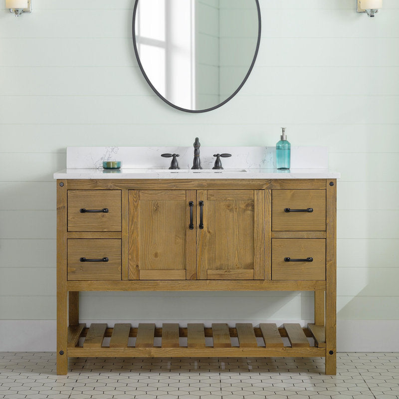 48” Bathroom Vanity with Sink & Stone Top – Radstock – $2,199 Retail – Delivery Available