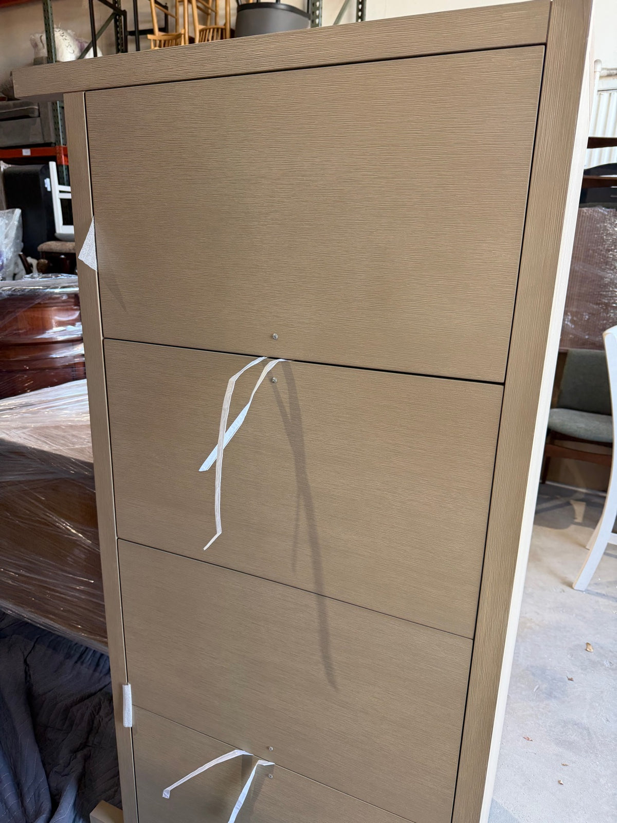 New Butler Specialty Sideboard / Buffet in Antique Taupe – Four Doors
