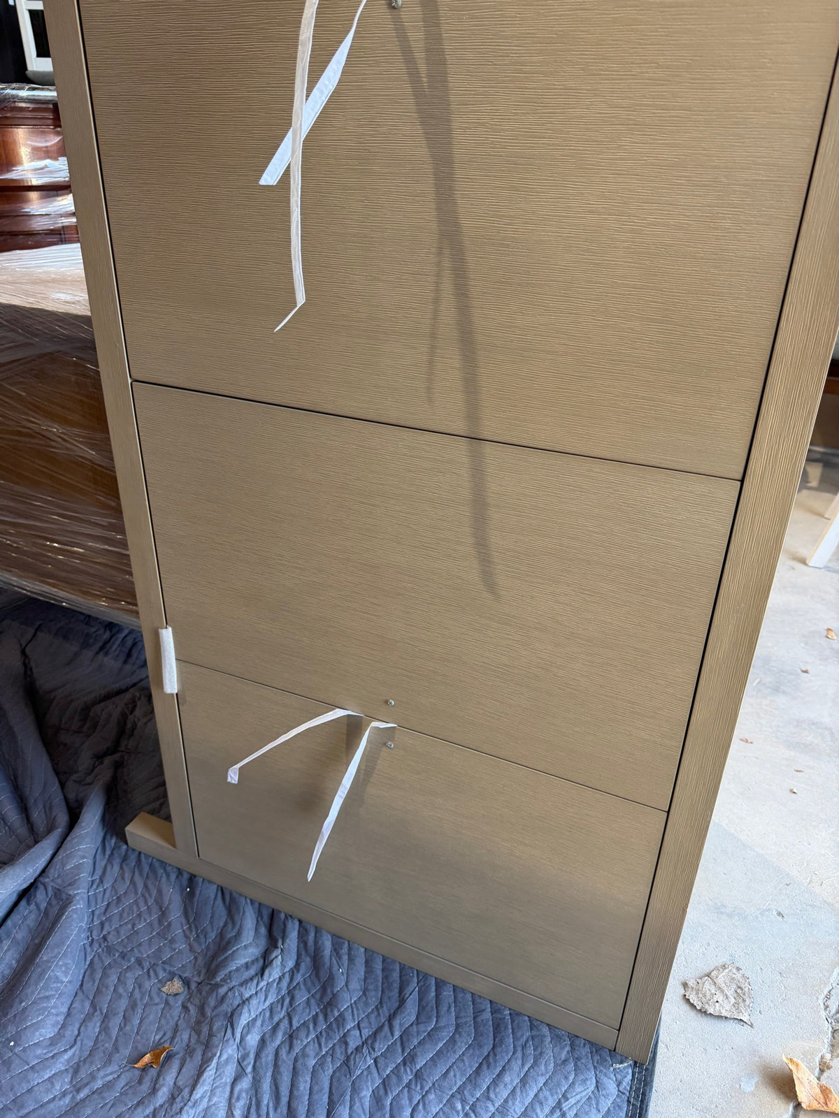 New Butler Specialty Sideboard / Buffet in Antique Taupe – Four Doors