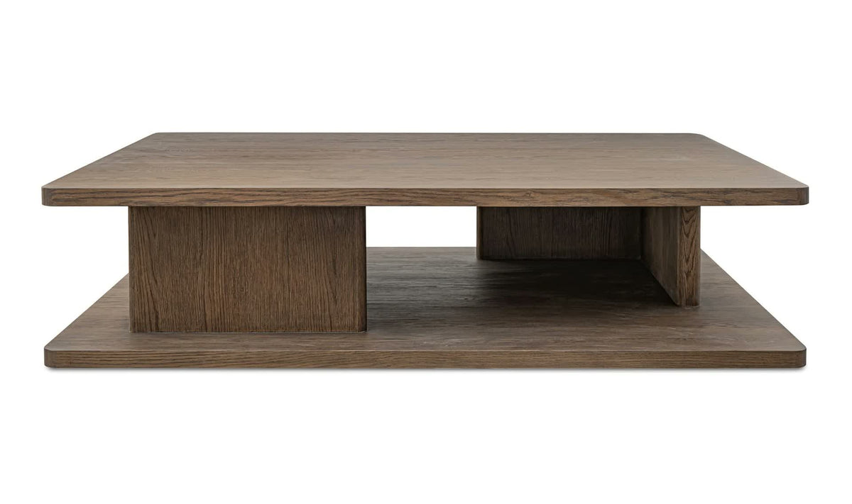 New Moe's Home Collection Andre Oak Coffee Table – $1,899 Retail – Delivery Available