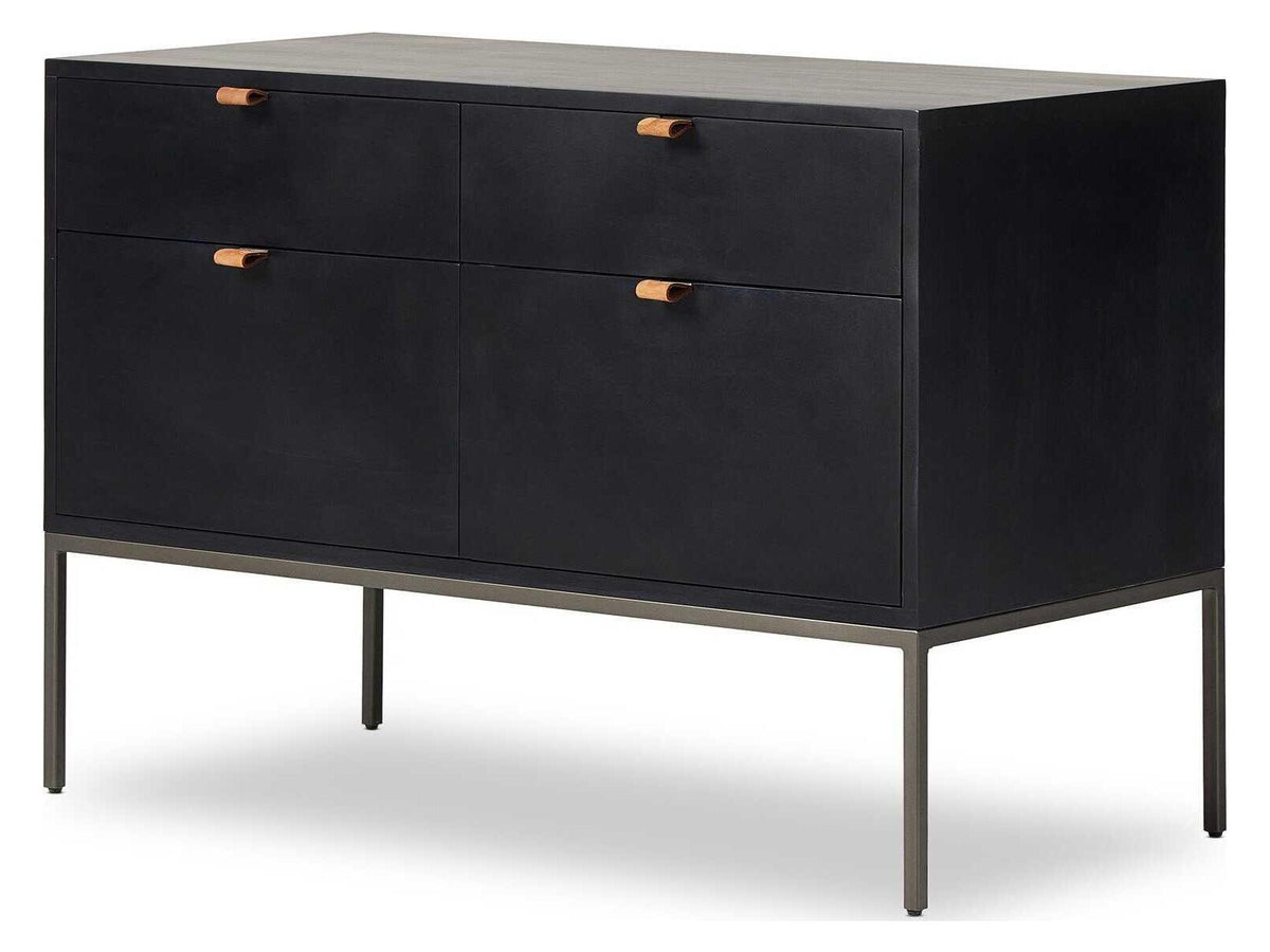 New Four Hands Trey 4-Drawer Filing Cabinet – $1,399 Retail – Delivery Available