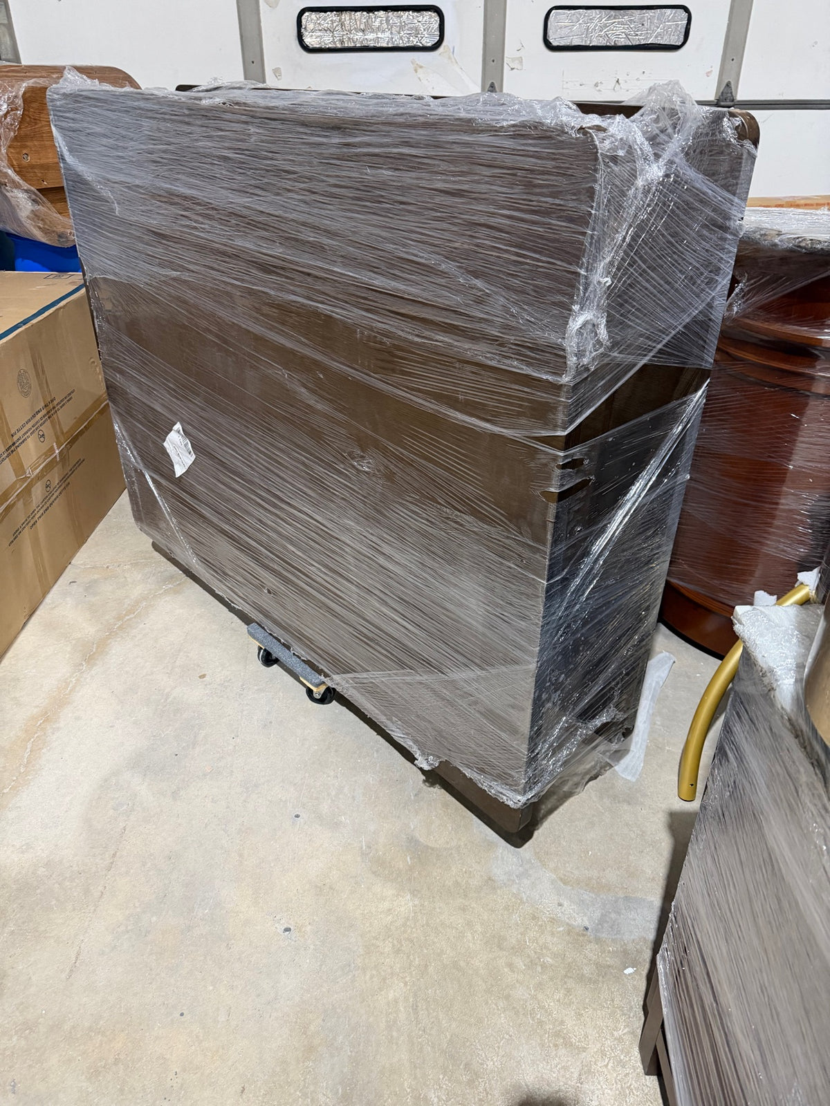 New Moe's Home Collection Andre Oak Coffee Table – $1,899 Retail – Delivery Available